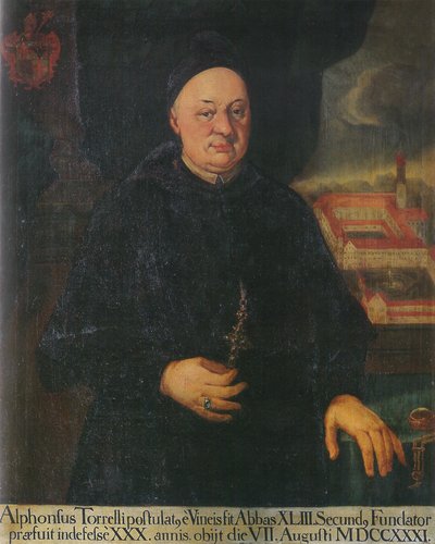 The 43rd Abbot, Alphons Torelli by Unknown